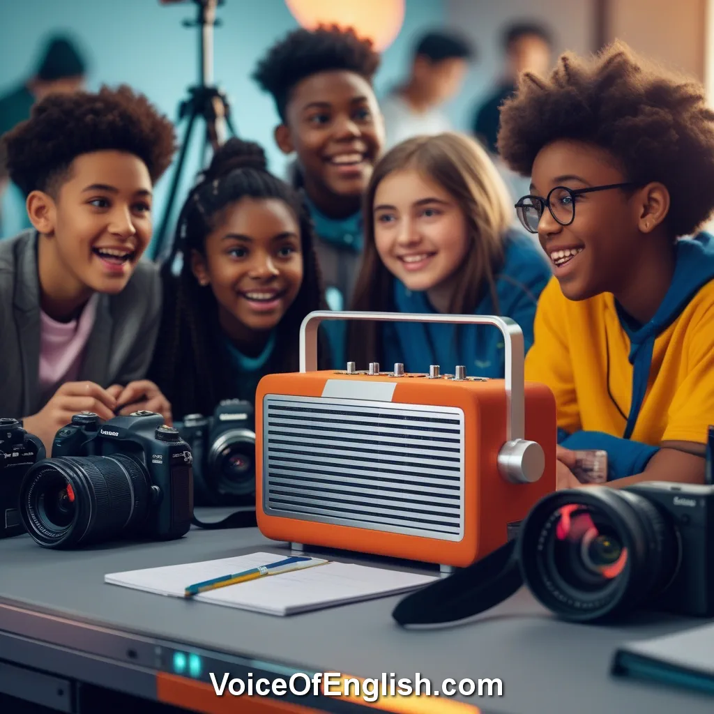 تجربه یادگیری زبان با رادیو اینترنتی: سفری الهام‌بخش با VOICE OF ENGLISH